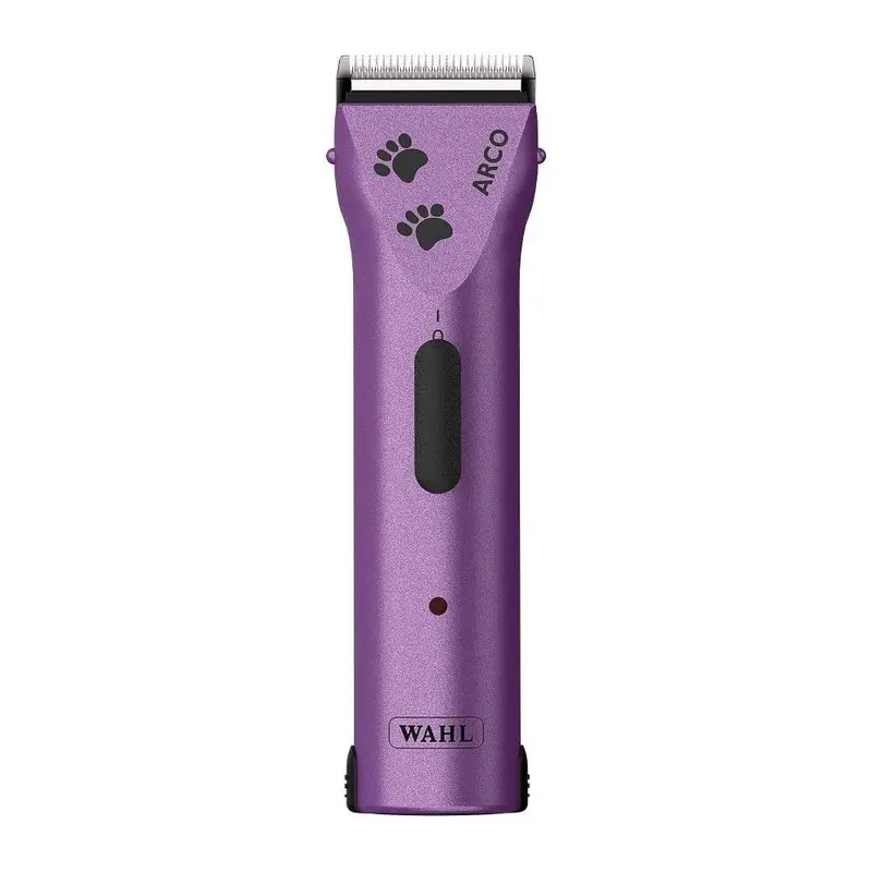 Wahl Dog Grooming Clippers Arco Cordless Purple Animal Clipper Trimmer