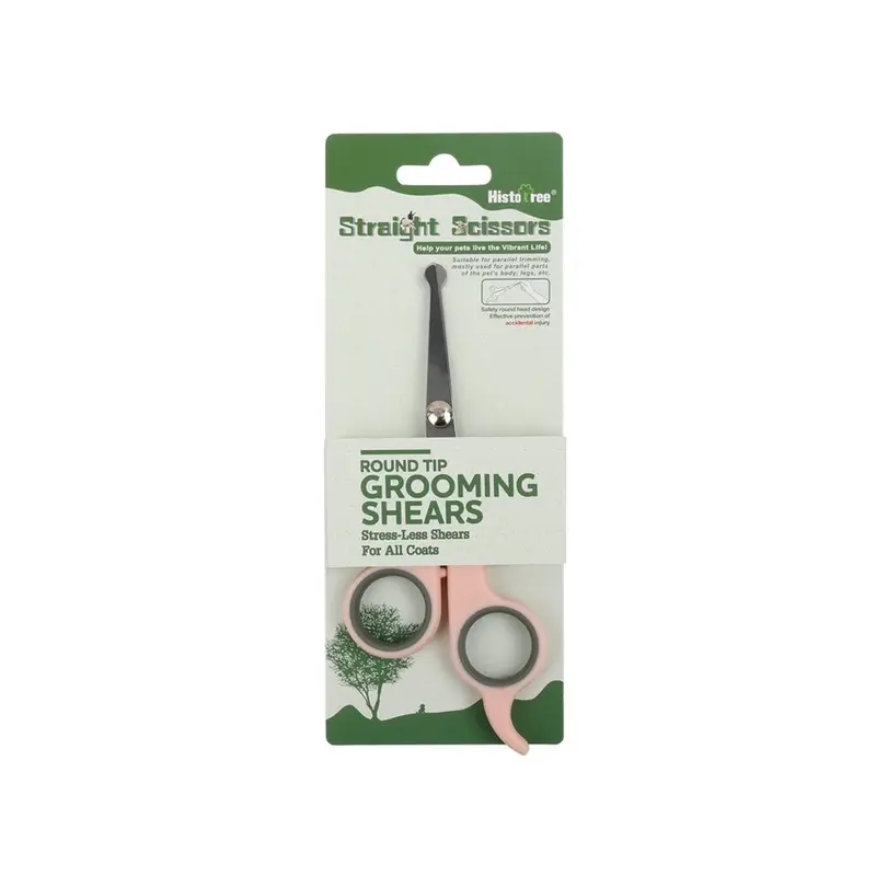 Pink ( S) Pet Scissors Beauty Pet Trimming Cat Scissors Scissors