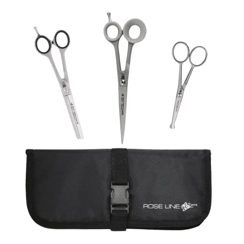 Roseline 3 Piece Scissor Set - Black