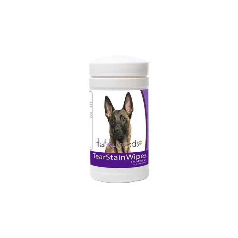 Pamperedpets Belgian Malinois Tear Stain Wipes