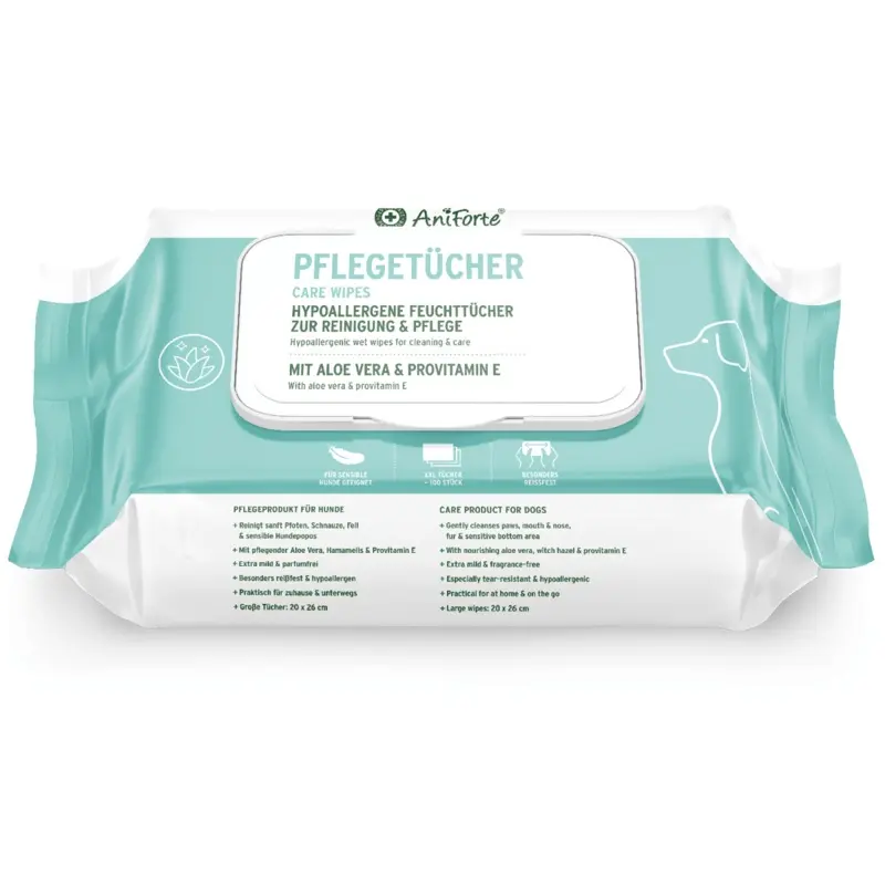 Aniforte Uk Aniforte Care Wipes - 100 Pack Small