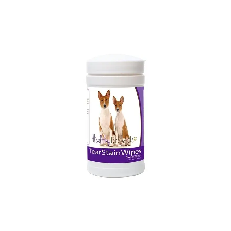Pamperedpets Basenji Tear Stain Wipes
