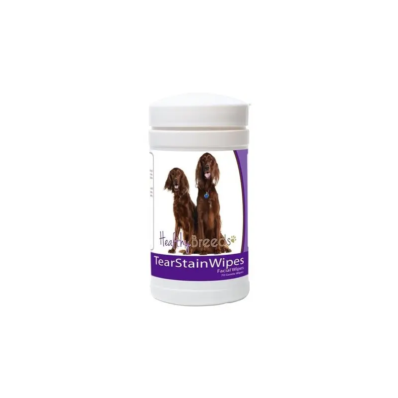 Pamperedpets Irish Setter Tear Stain Wipes