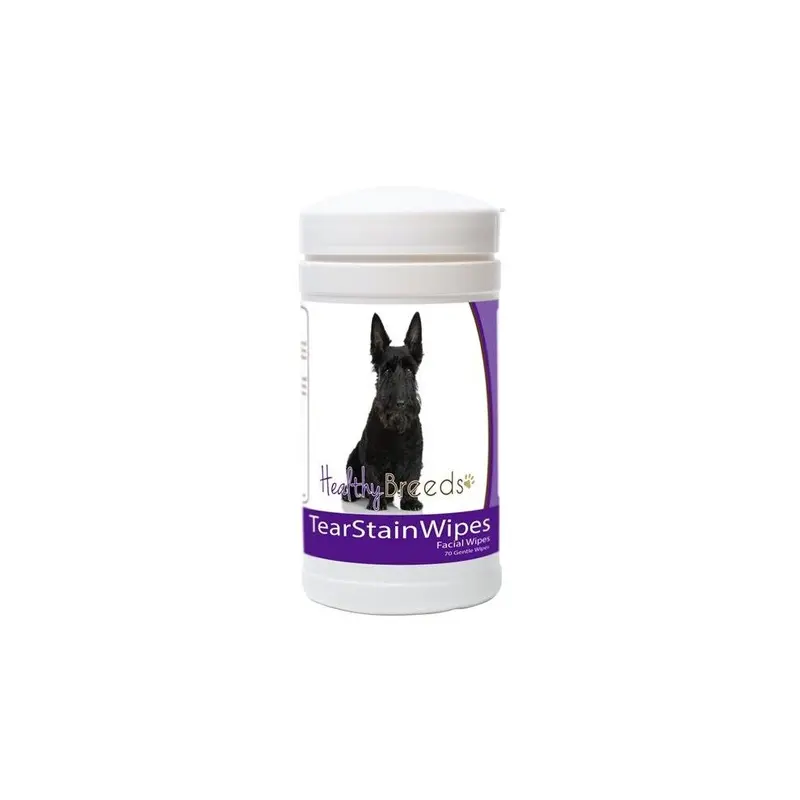 Healthy Breeds 840235151982 Scottish Terrier Tear Stain Wipes