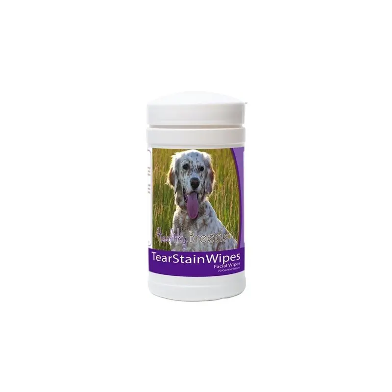 Healthy Breeds 840235152323 English Setter Tear Stain Wipes
