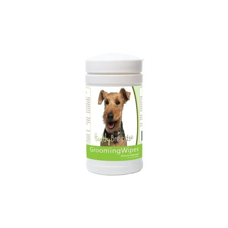 Pamperedpets Welsh Terrier Grooming Wipes - 70 Count