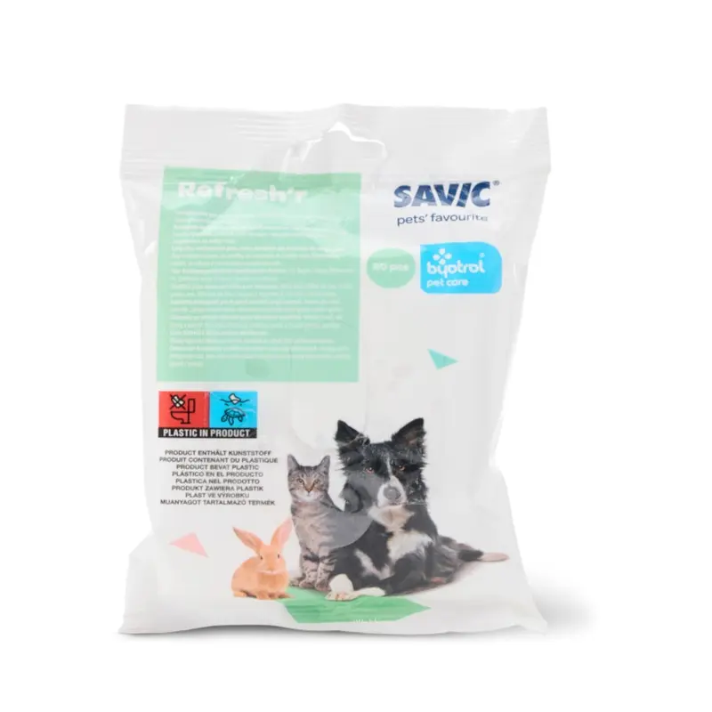 Savic Refreshr Wipes Sensitive - 20 Wipes