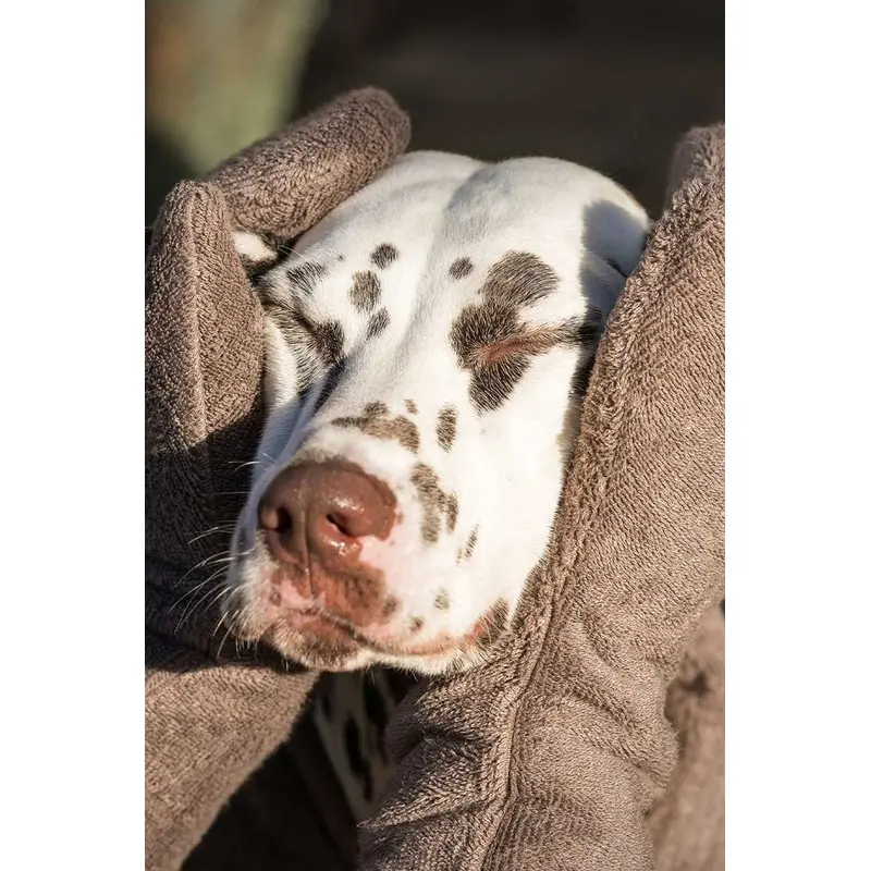 Lords & Labradors Unisex Brown Bamboo Drying Mitts