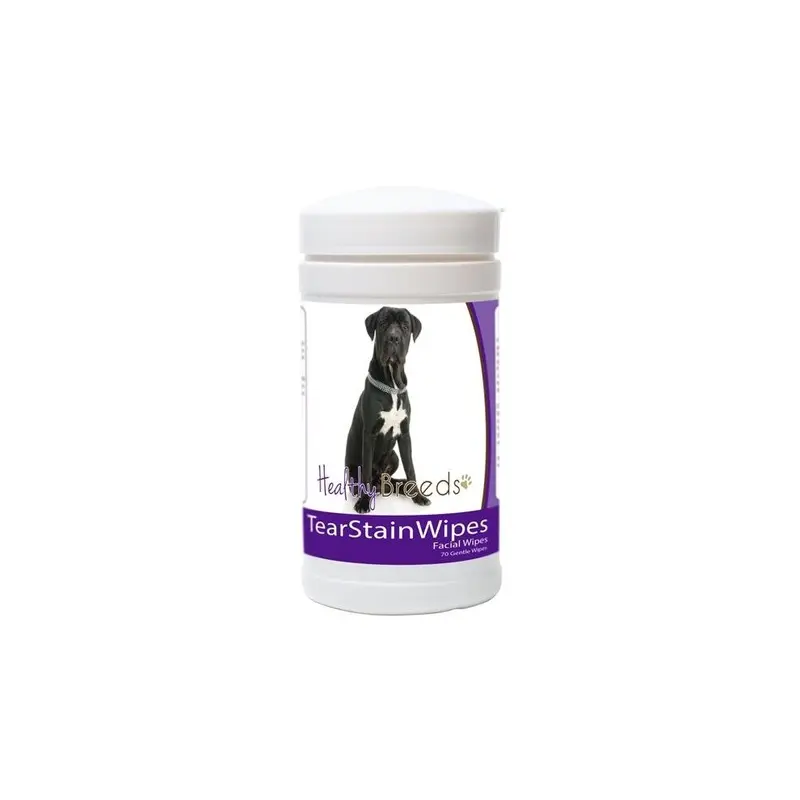 Pamperedpets Cane Corso Tear Stain Wipes