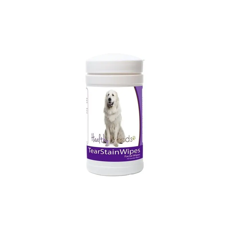Pamperedpets Great Pyrenees Tear Stain Wipes