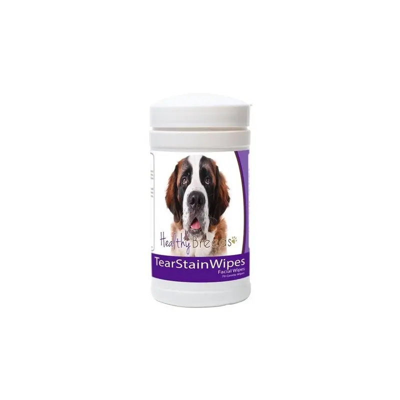 Pamperedpets Saint Bernard Tear Stain Wipes