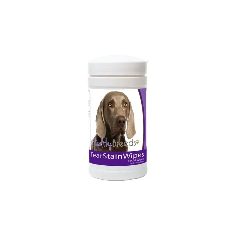 Pamperedpets Weimaraner Tear Stain Wipes