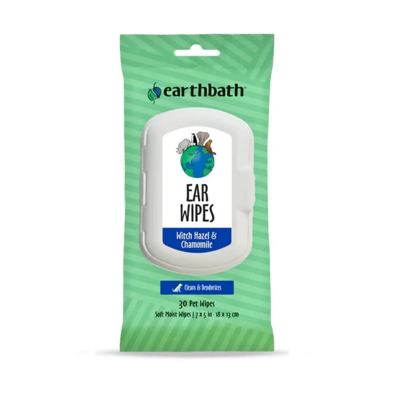 Earthbath Ear Wipes 30pk