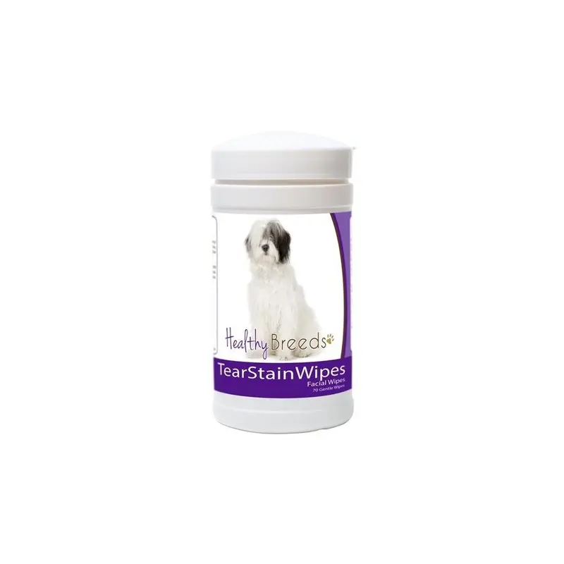 Pamperedpets Old English Sheepdog Tear Stain Wipes