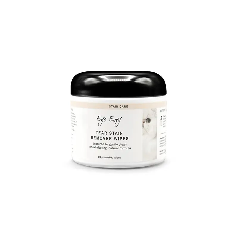 Eye Envy Tear Stain Remover Wipes For Cats