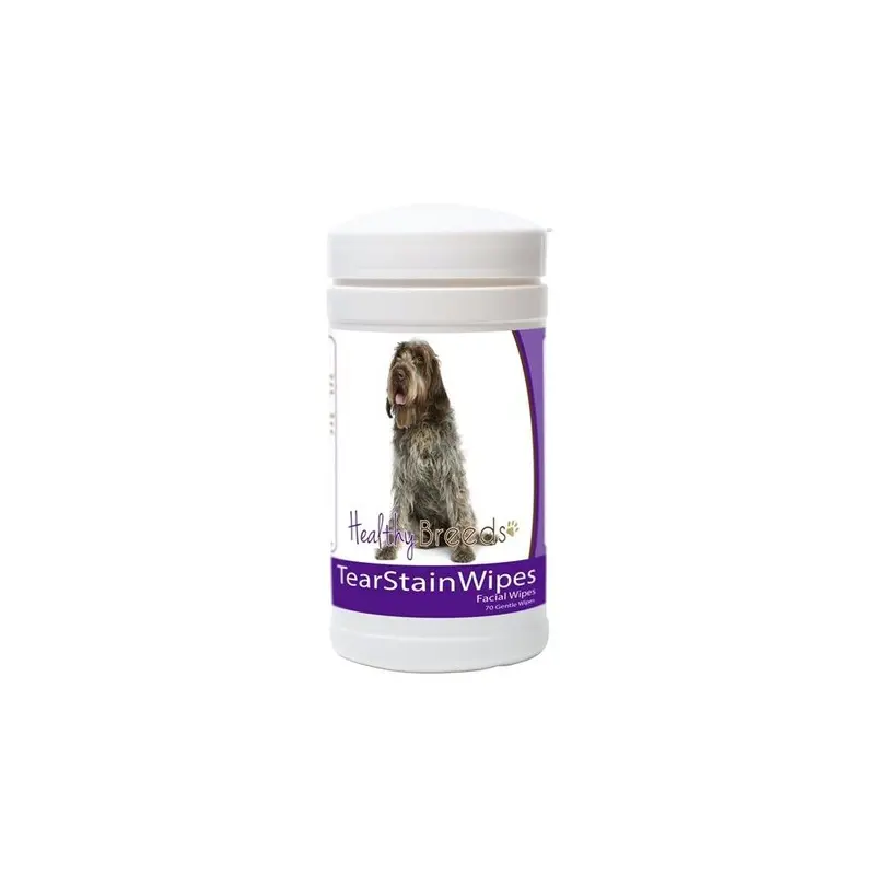Healthy Breeds 840235152705 Wirehaired Pointing Griffon Tear Stain Wipes