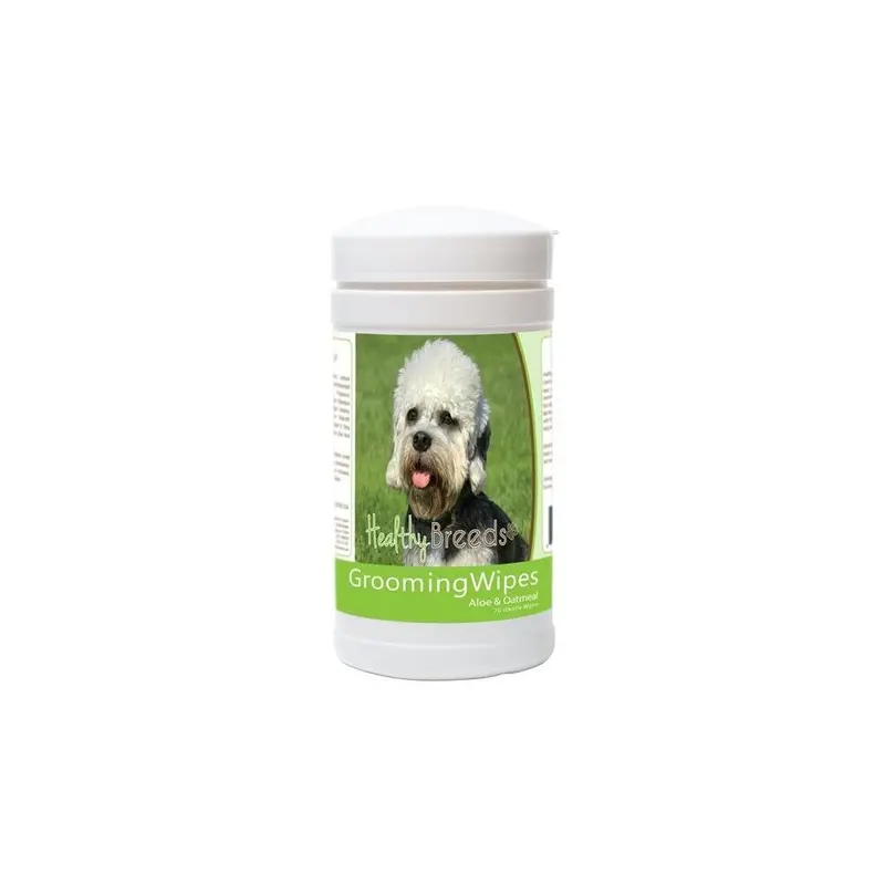 Healthy Breeds 840235172321 Dandie Dinmont Terrier Grooming Wipes - 70 Count