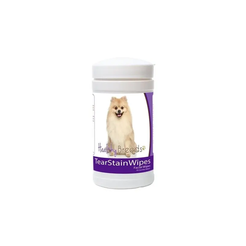 Pamperedpets Pomeranian Tear Stain Wipes