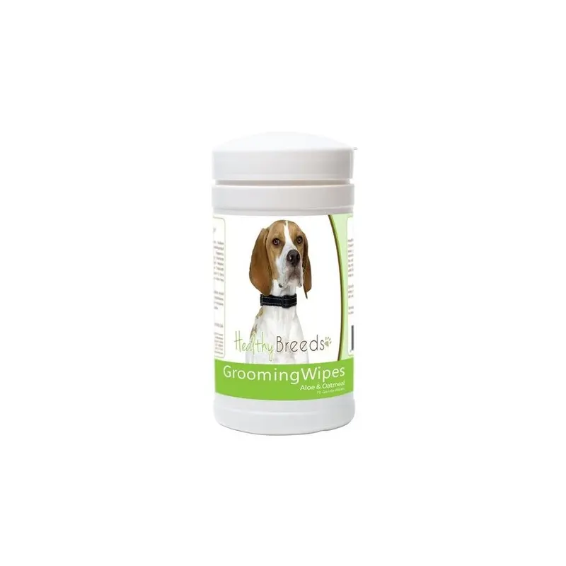 Healthy Breeds 840235177128 English Pointer Grooming Wipes - 70 Count