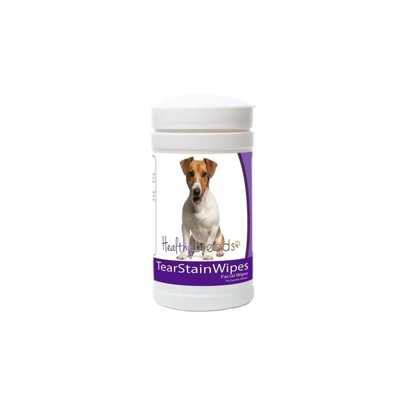 Pamperedpets Jack Russell Terrier Tear Stain Wipes