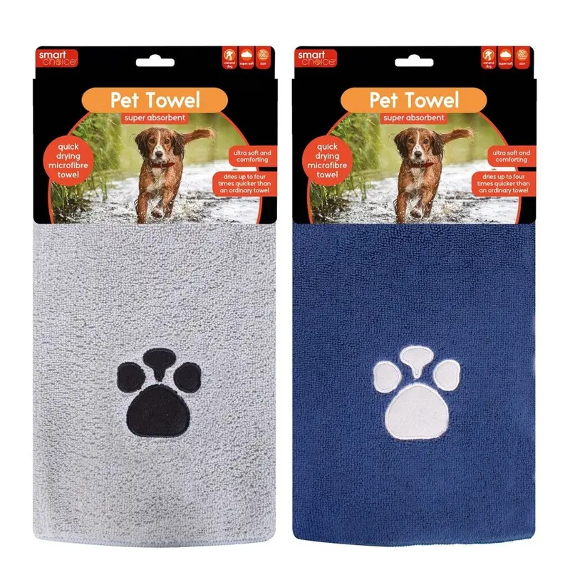 YL Pack Of Microfibre Quick Drying Pet Towel Cleaning 100Cm X 50Cm Size 2