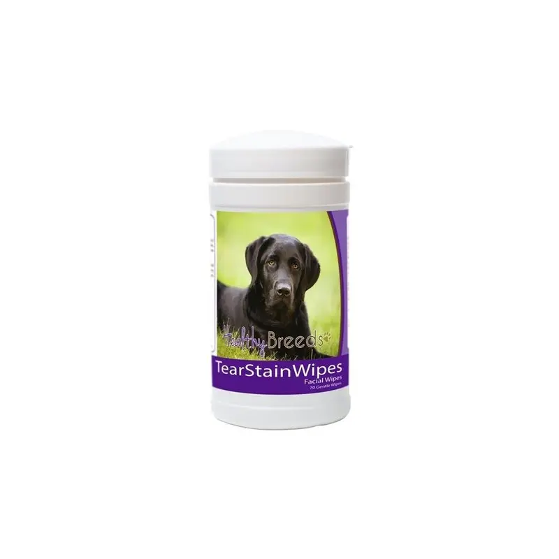 Healthy Breeds 840235152026 Labrador Retriever Tear Stain Wipes