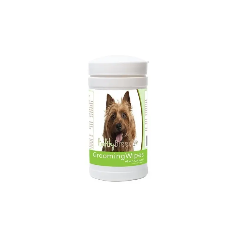 Healthy Breeds 840235178958 Australian Terrier Grooming Wipes - 70 Count