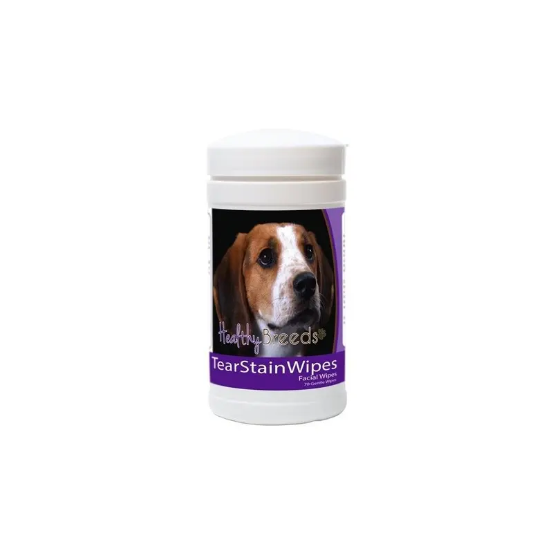 Pamperedpets American English Coonhound Tear Stain Wipes