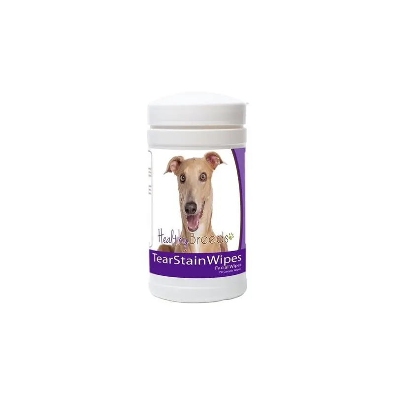 Healthy Breeds 840235152606 Italian Greyhound Tear Stain Wipes