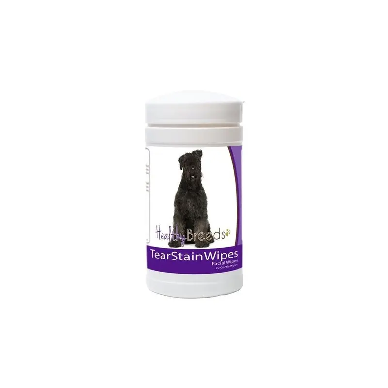 Healthy Breeds 840235152781 Bouvier Des Flandres Tear Stain Wipes