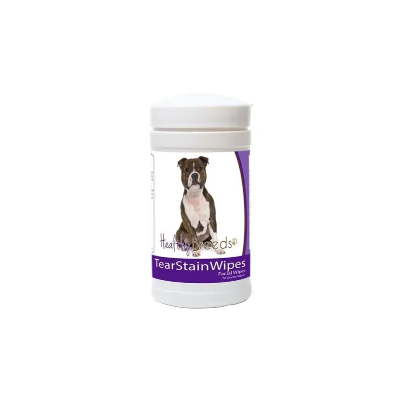 Pamperedpets Staffordshire Bull Terrier Tear Stain Wipes