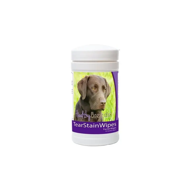 Healthy Breeds 840235152477 Labrador Retriever Tear Stain Wipes