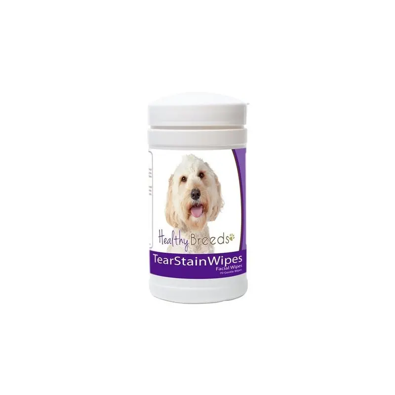 Healthy Breeds 840235152484 Labradoodle Tear Stain Wipes