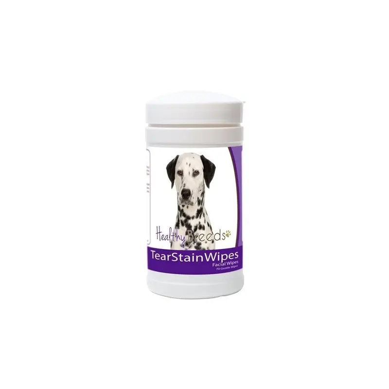 Pamperedpets Dalmatian Tear Stain Wipes