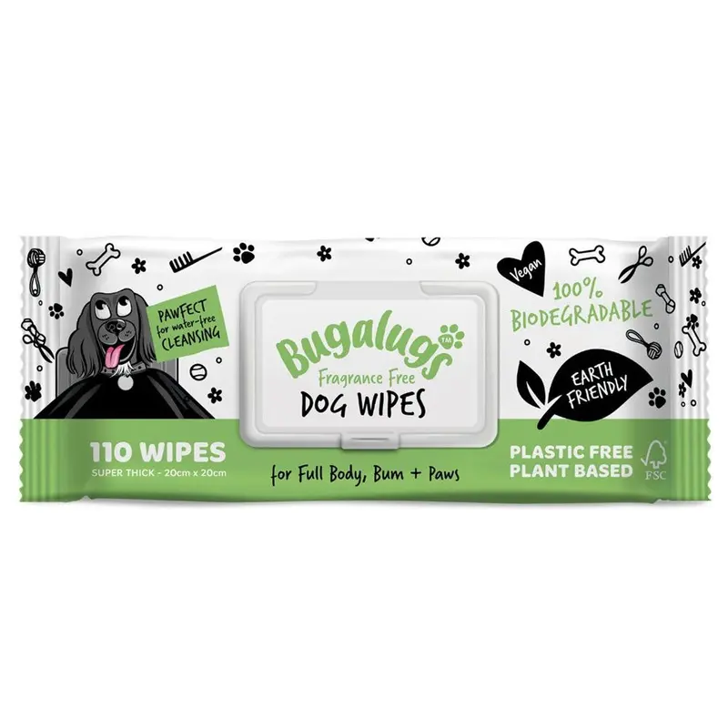 Bugalugs Biodegradable Wipes 110Pk - Size: 110 Pack