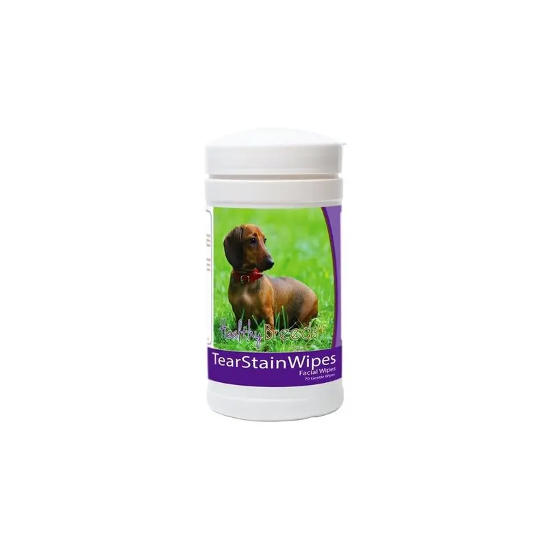 Healthy Breeds 840235152040 Dachshund Tear Stain Wipes