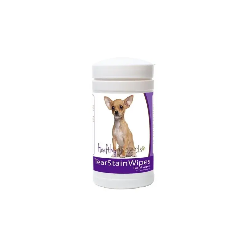 Pamperedpets Chihuahua Tear Stain Wipes