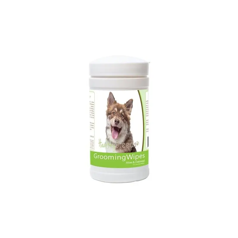 Pamperedpets Finnish Lapphund Grooming Wipes - 70 Count