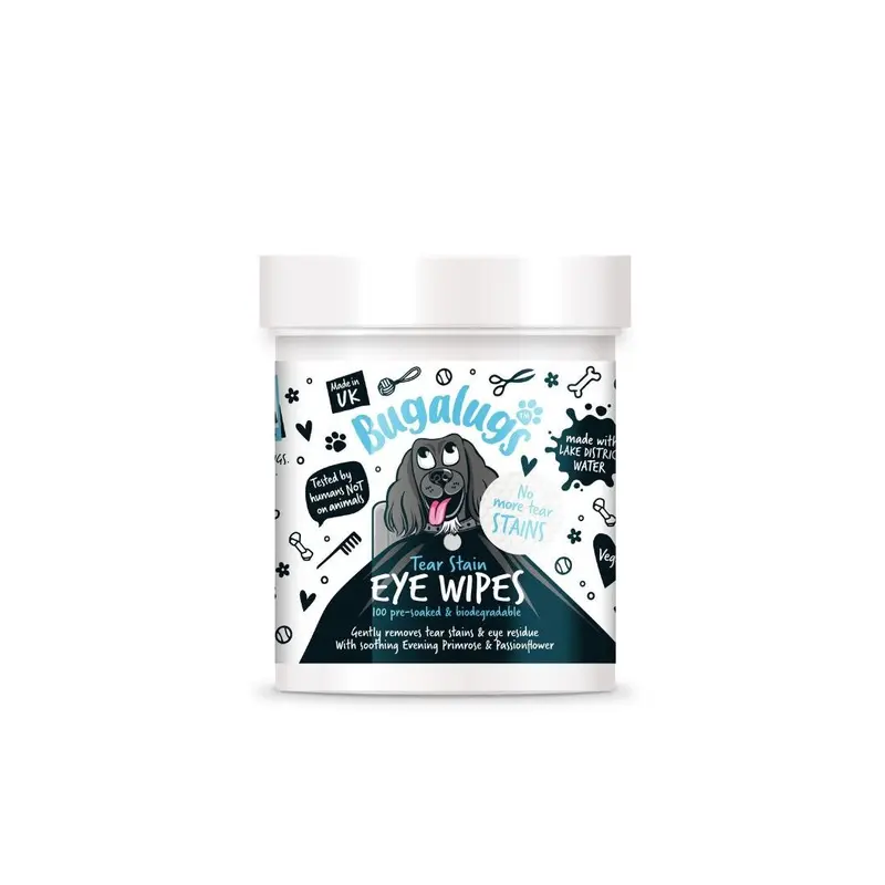 Bugalugs Eye Wipes 100 Pads - Size: 100 Pack