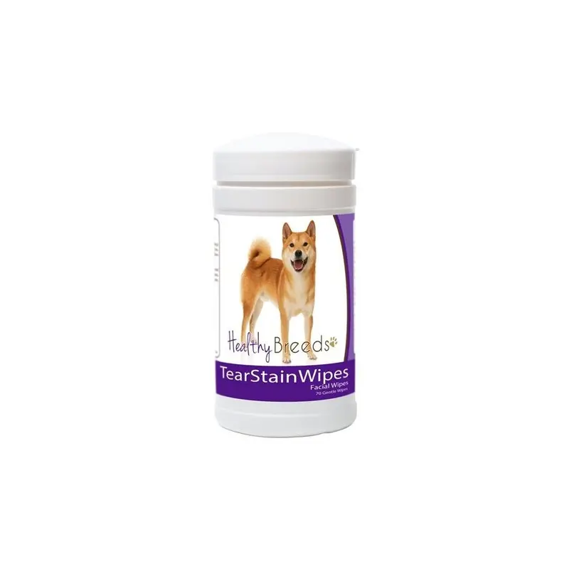 Healthy Breeds 840235152750 Shiba Inu Tear Stain Wipes
