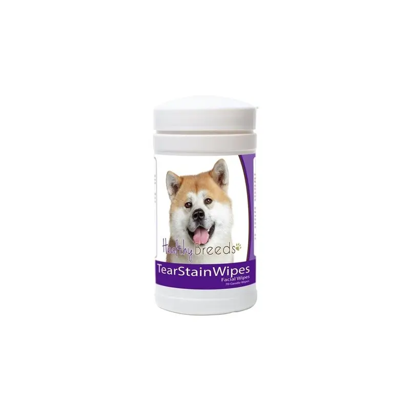Pamperedpets Akita Tear Stain Wipes