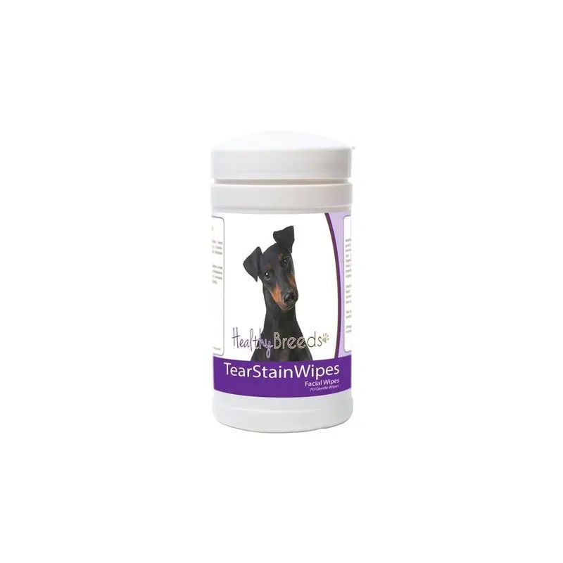 Pamperedpets Manchester Terrier Tear Stain Wipes