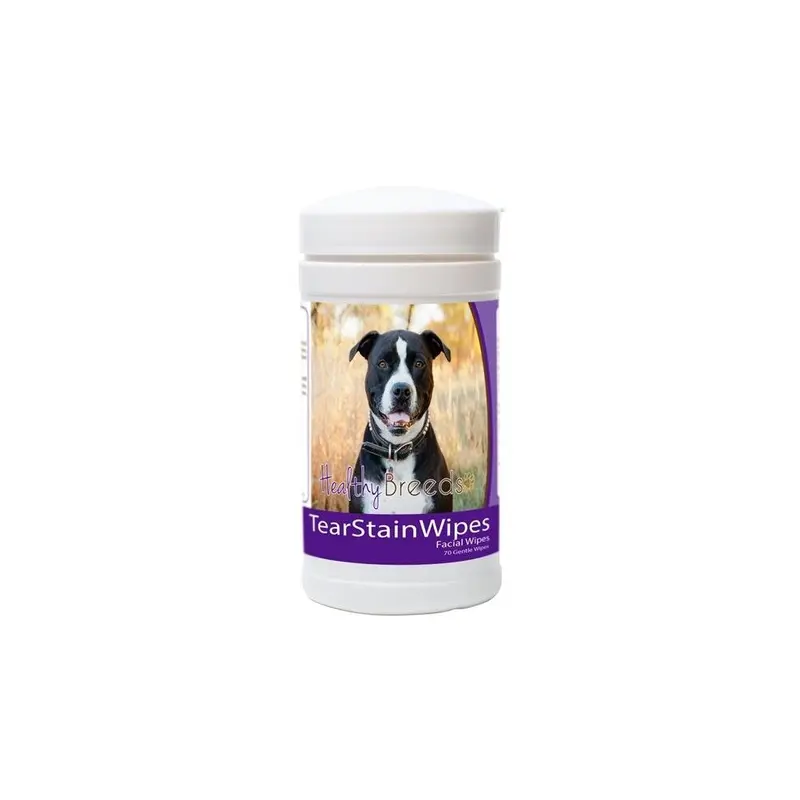 Pamperedpets Pit Bull Tear Stain Wipes
