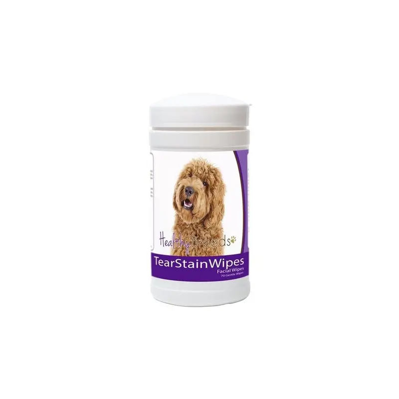 Healthy Breeds 840235152347 Labradoodle Tear Stain Wipes