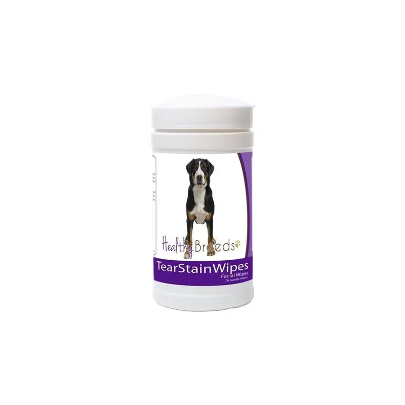 Pamperedpets Greater Swiss Mountain Dog Tear Stain Wipes