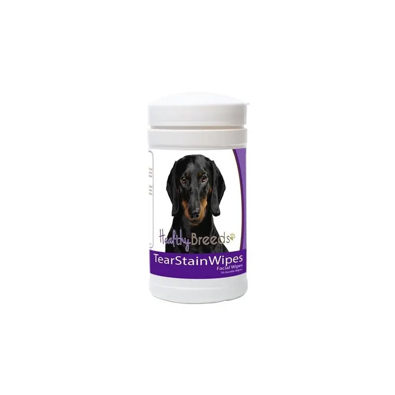 Healthy Breeds 840235152163 Dachshund Tear Stain Wipes