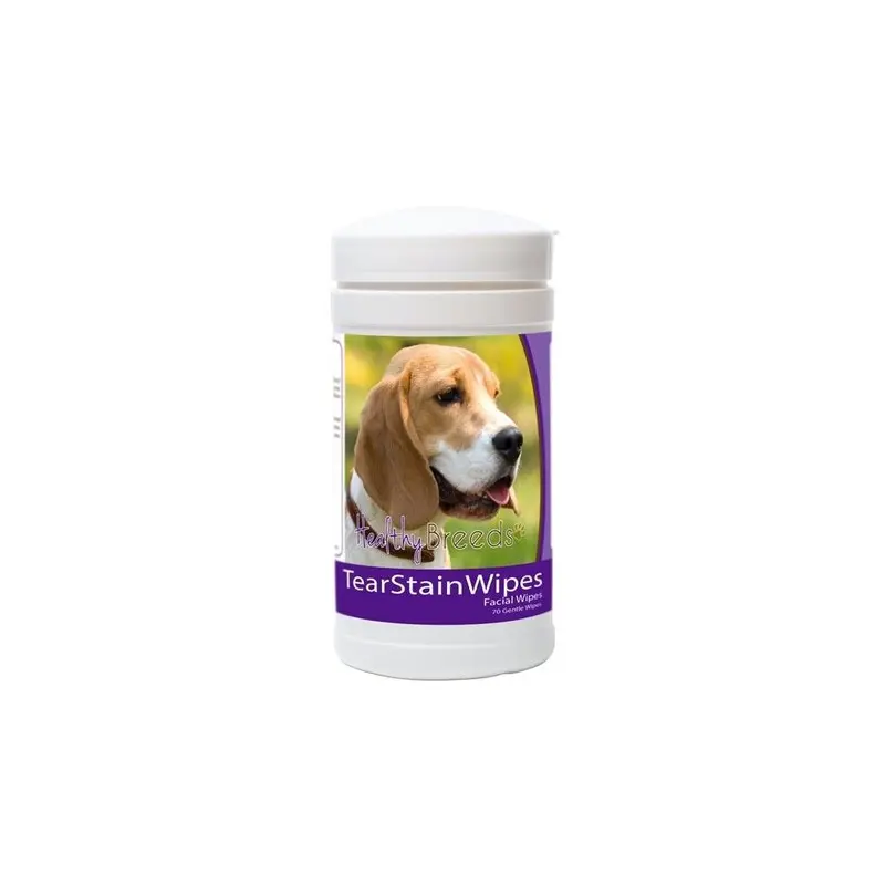 Healthy Breeds 840235151975 Beagle Tear Stain Wipes