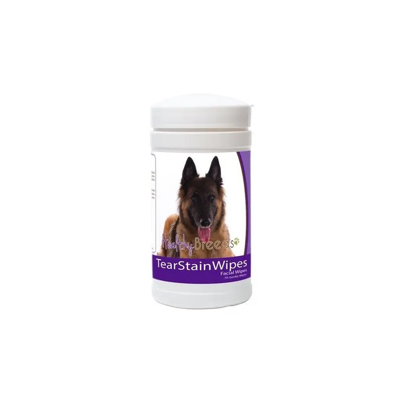 Healthy Breeds 840235152002 Belgian Tervuren Tear Stain Wipes