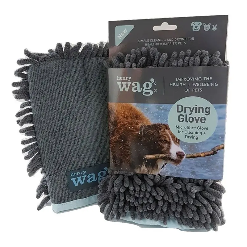 Henry Wag Microfibre Cleaning Glove - One Size
