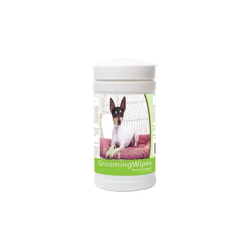 Pamperedpets Toy Fox Terrier Grooming Wipes - 70 Count